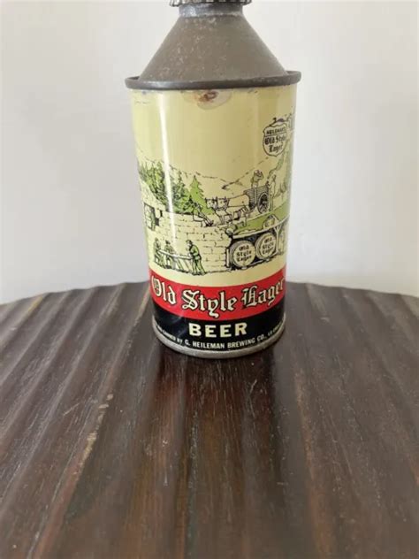 Old Style Lager Cone Top Beer Can 12350 Picclick