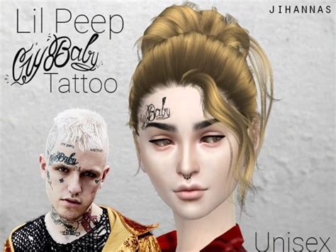 Jihannas Lil Peep Crybaby Tattoo Peeps Lil Peep Tattoos Lil