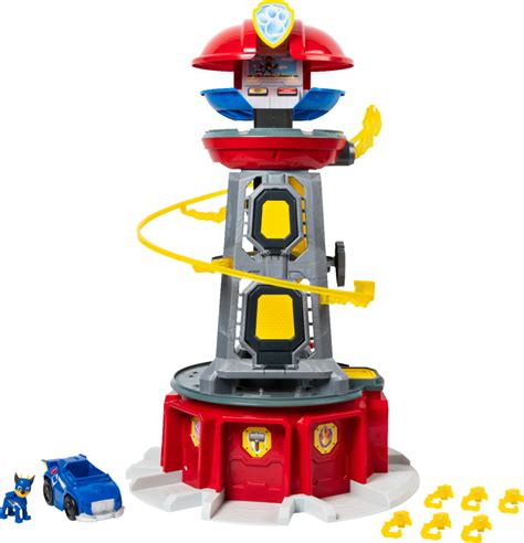 Paw Patrol Mighty Pups Mighty Lookout Tower Multicolor 6053407 Best Buy
