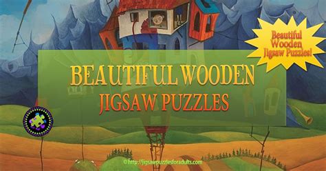 Wooden Jigsaw Puzzles Beautiful Handcrafted Keepsake