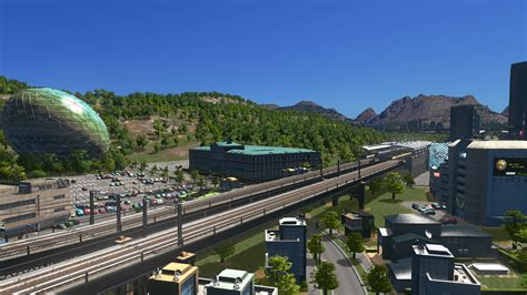 Elevated Train Station By The University Rcitiesskylines
