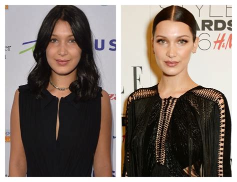 Did Bella Hadid Get A Nose Job See Before And After Photos Of The
