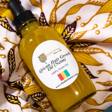 African Hair Growth Oil Neim Daddybutter The Brand