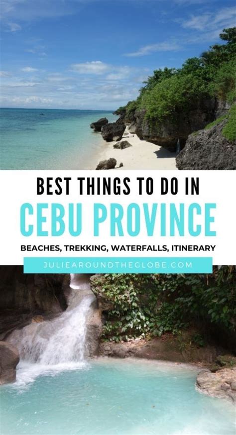 Cebu Province Tourist Spots Itinerary In 2020 Philippines Travel