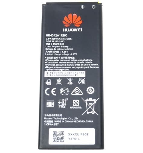 Battery Hb4342a1rbc Oem For Huawei Y6 4g Scl L21