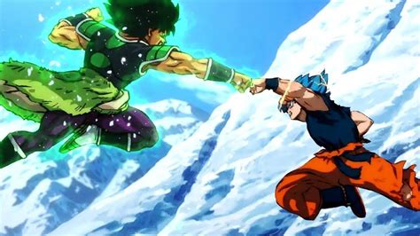 Dragon Ball Super A Fan Art Shows Us The Clash Between Goku And Broly