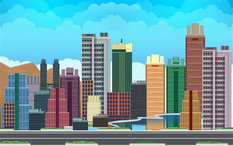 Buy Cityscape Utilities For Ui Graphic Assets