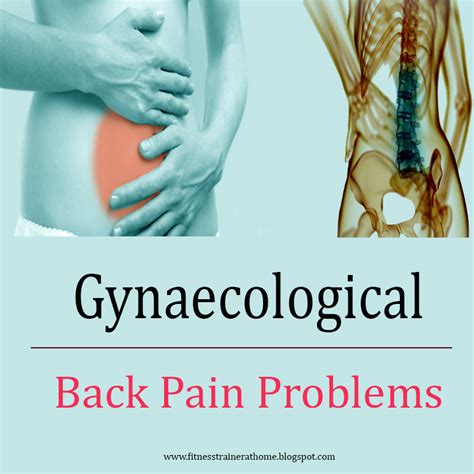 Back Pain From The Gynecological Issues