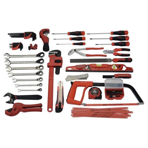 Boîte à outils de 96 outils - plombier - CPPL1 SAM OUTILLAGE | Bricozor