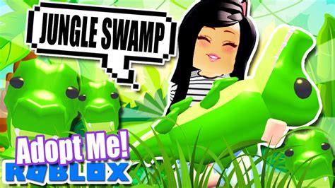 I Built A 🐊crocodile Swamp For My Ultra Rare Jungle Pet In Adopt Me