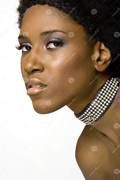 African American Fashion Model Stock Image Image Of Afro Dark 4638245