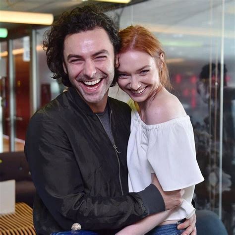 Aidan Turner And Eleanor Tomlinson Can You Just Be A Couple In Real