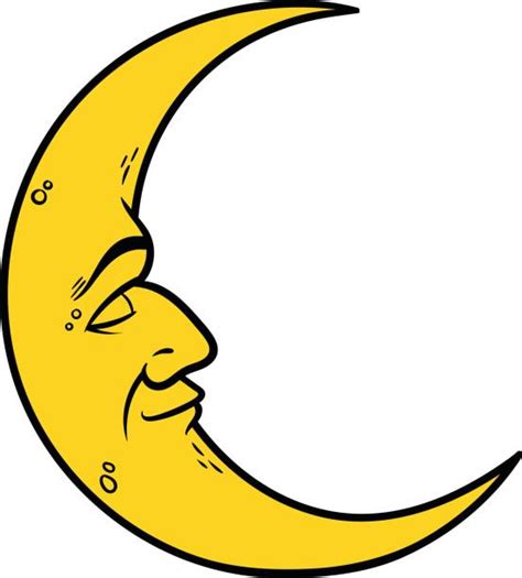Best Crescent Moon Illustrations Royalty Free Vector Graphics And Clip Art Istock