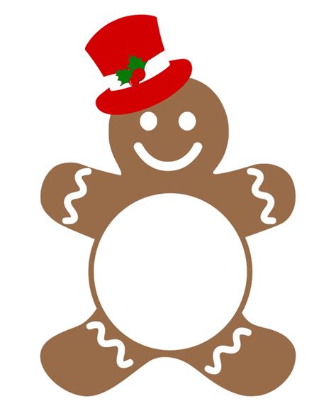 700 X 1045 1 - Gingerbread Man Silhouette Svg | Transparent PNG