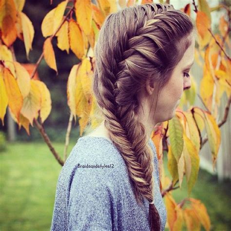 Side French Fishtail By Braidsandstyles12 Cool Hairstyles Hair