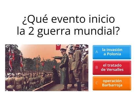 Quiz 2 Guerra Mundial