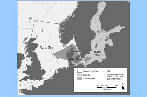 Map Of The Baltic Sea And North Sea Including The Transition Zone Download Scientific Diagram