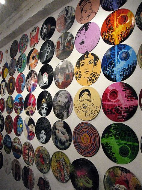 Vinyl Record Art Vinyl Art Paint Record Wall Art Vinyl Record Art