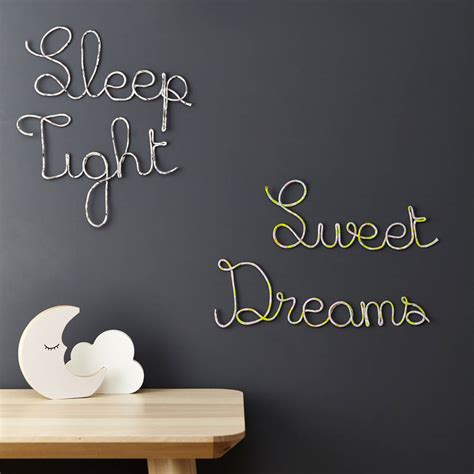 Sweet Dreams Or Sleep Tight Liberty Signs By Little Cloud