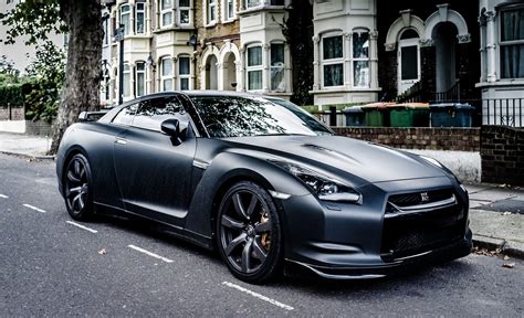 Gt R Nismo Nissan R35 Tuning Supercar Coupe Japan Noire Black Nero