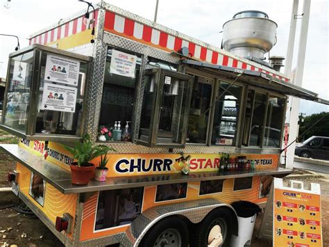 San Antonio Food Truck Churro Star Making Scratch Made Churros Into