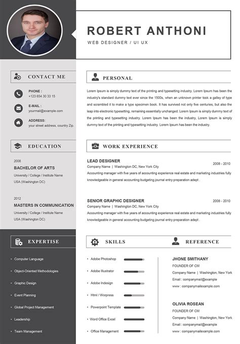 In each example of a resume, you will find the sections training, professional experience, area of interest, and skills. Modèle de CV Informatique Format Word à Télécharger