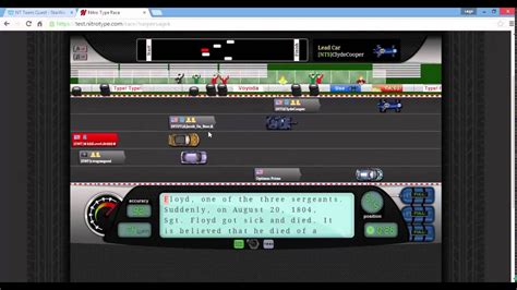 Nitro Type Friend Racing Youtube