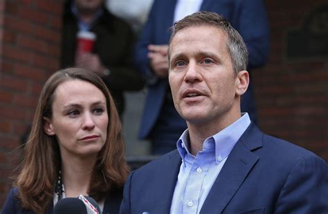 former gov eric greitens and his wife announce their divorce news