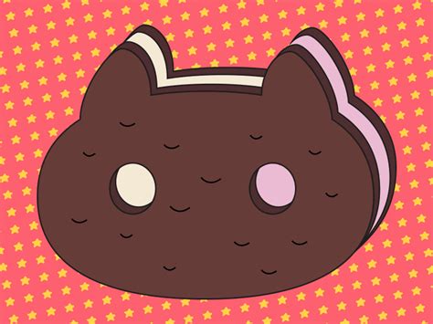 Cookie Cat By Kelly Stahn On Dribbble