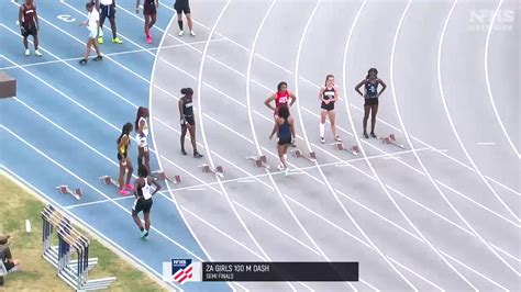 High School Girls 100m 2a Prelims 2 Nchsaa 2a State Championship