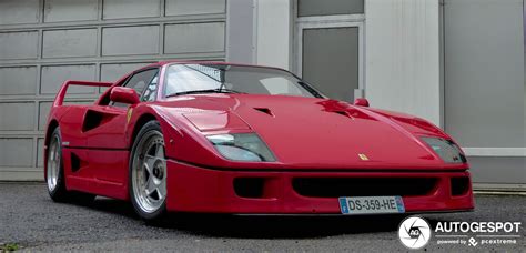 At the time of its development, it was the most powerful regular production road car ever developed by ferrari. Ferrari F40 - 23 October 2019 - Autogespot