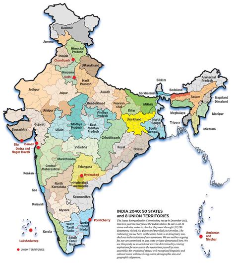 India Map Telangana
