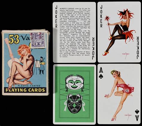 Sold At Auction Alberto Vargas Vargas Girls Pin Up Playing Cards