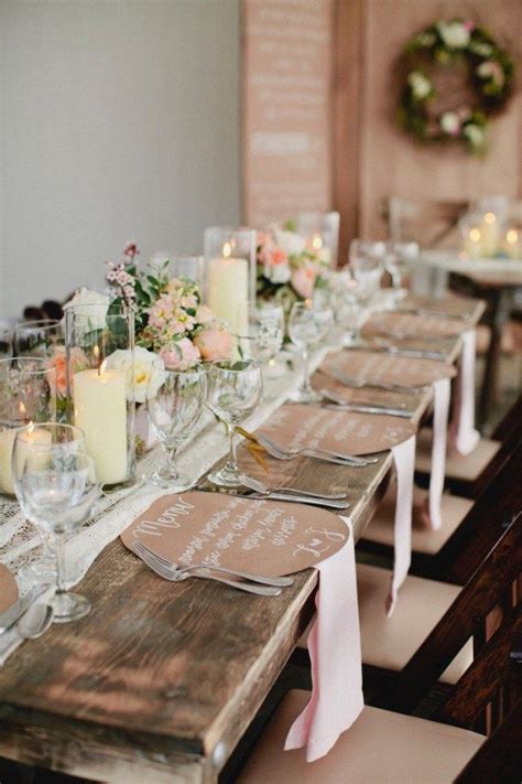 Creative Image Of Tablescapes Ideas Wedding Rustic