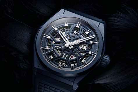 Defy Classic Blue Ceramic With Skeleton Dial Zenith