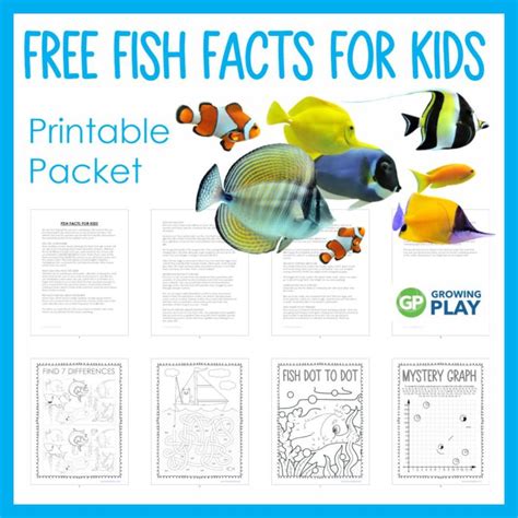 Fish Facts For Kids Growing Play