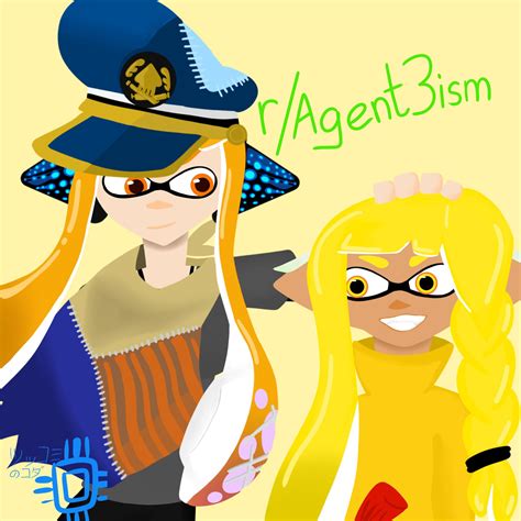 Some Fanart I Made Of Captain And New Agent R Splatoon