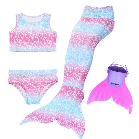 2018 Ariel Little Mermaid Tails For Swimming Costume Mermaid Tail