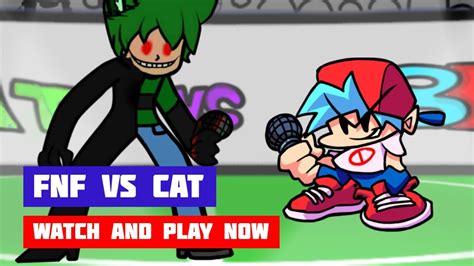 Fnf Vs Cat By Catthechan Friday Night Funkin Mod Youtube