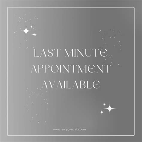 Free And Customizable Appointment Templates