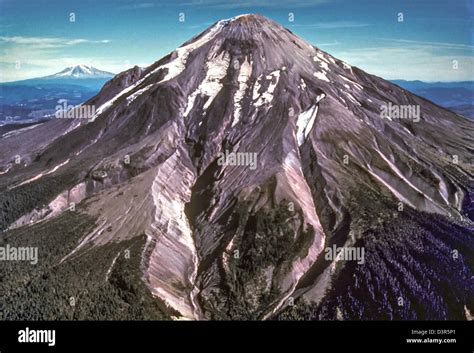 Luftaufnahme Aus Dem Westen Des Mount St Helens Vulkanischen Vor