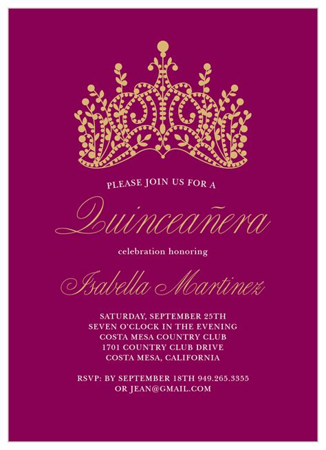 quince era free printable quinceanera invitations printable templates free
