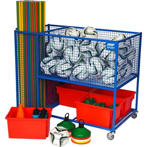 Sabre Jumbo School Sports Storage Trolley At Sports Warehouse Expert