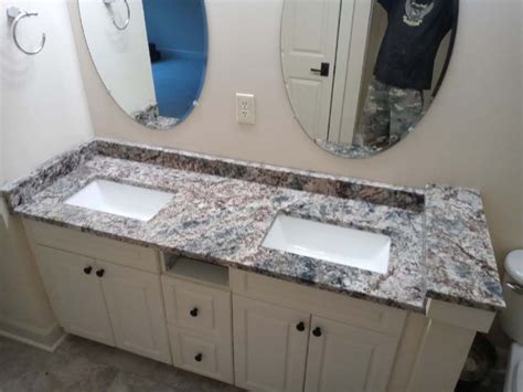 Blue Flower Granite Granite Bathroom Countertops Granite Countertops Installing Granite