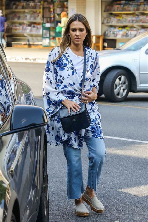 Jessica Alba Out For Lunch In Beverly Hills 08102018 Hawtcelebs
