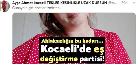 Kocaelide Eş Değiştirme Partisi Bağımsız Kocaeli