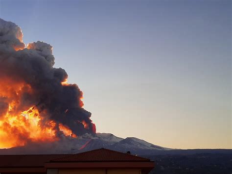 Mount Etna Spews Smoke And Ashes In Spectacular New Eruption