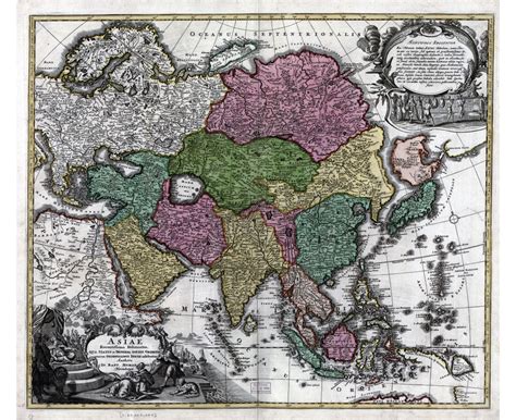 Viejos Mapas De Asia Colección De Mapas Antiguos De Asia De