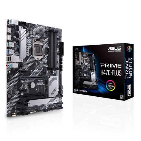 Asus Prime H470 Plus Atx Socket 1200 Intel H470 Express 4x Ddr4