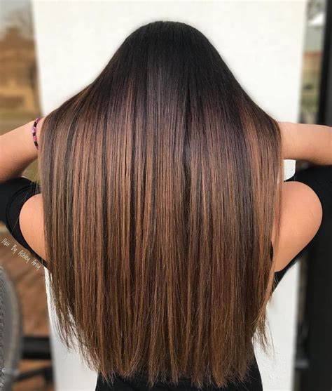 Looks With Caramel Highlights On Brown Hair For Balayage